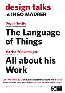events @ Ingo Maurer Munich Creative Business Week 2012